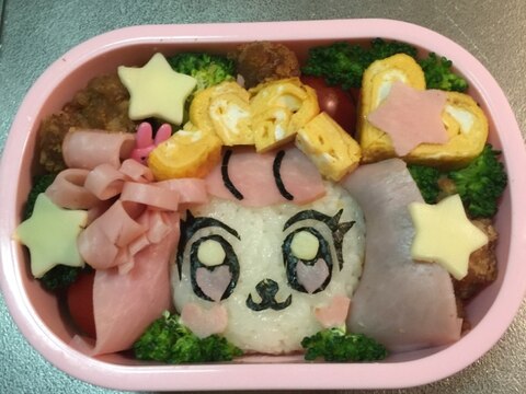 プリキュア！キャラ弁！パフ